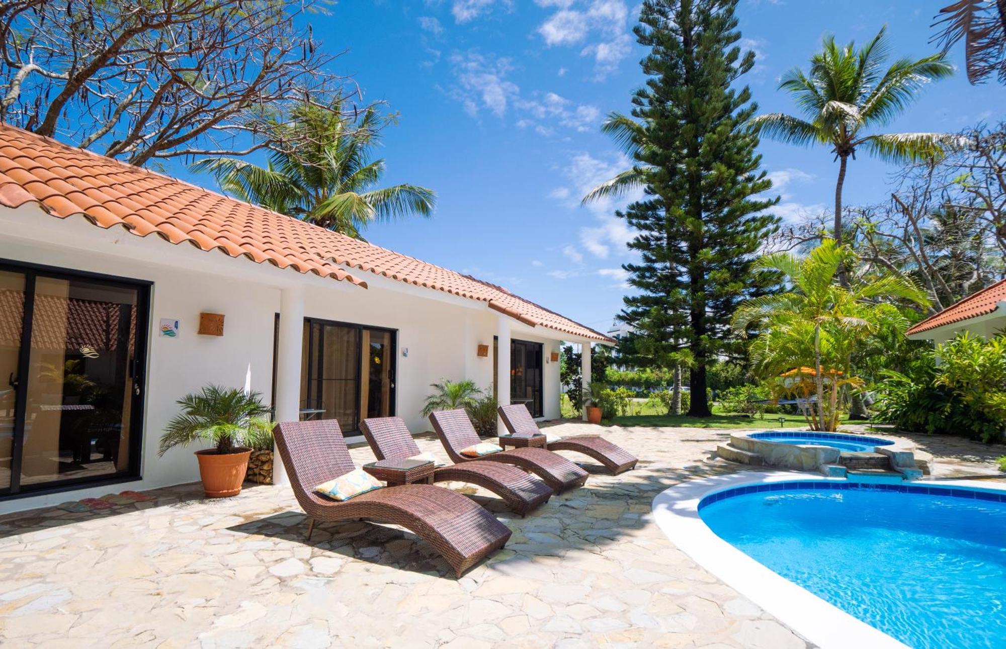 Bed and Breakfast Garden By The Sea Sosúa Exterior foto